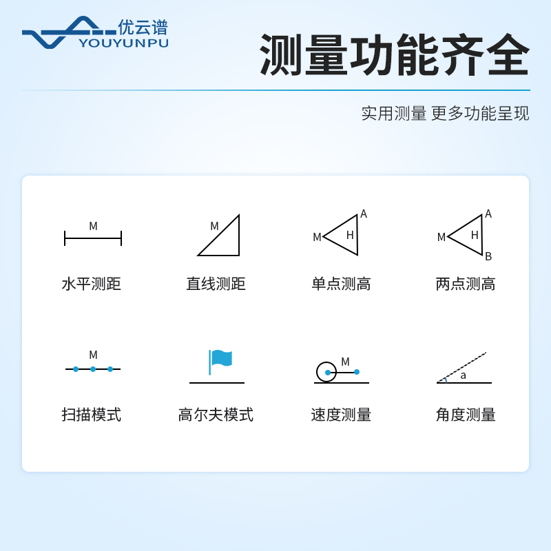 多功能激光測距儀